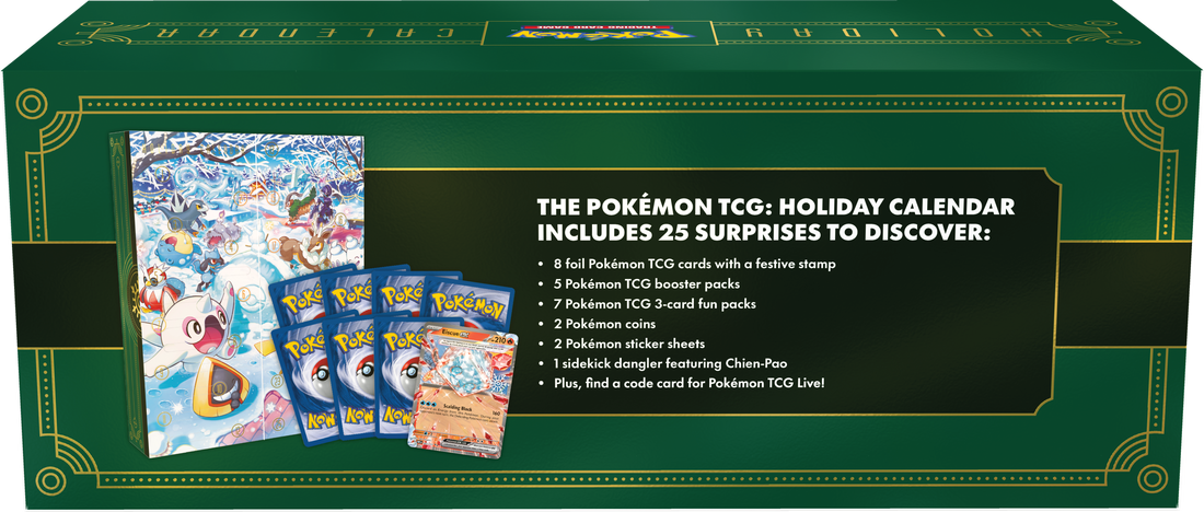 POKEMON - HOLIDAY ADVENT CALENDAR - 2024