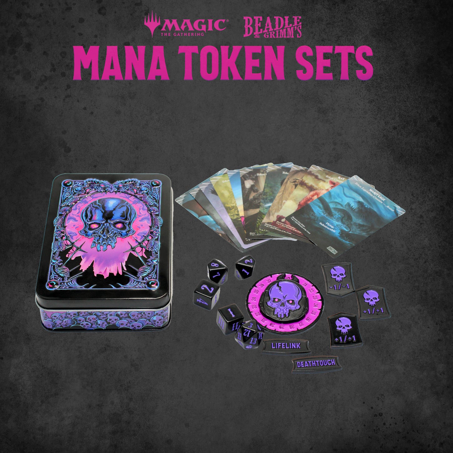 Beadle & Grimm's - MTG Mana Token Set - Black