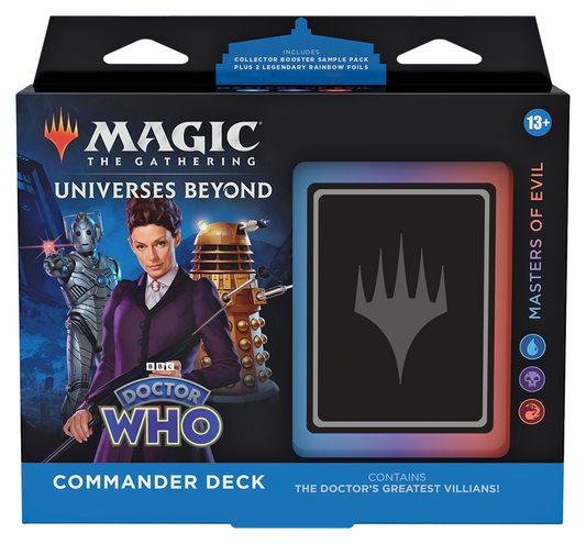 universes beyond doctor who collector booster box avatar youll find cards from classic and modern Doctor Whoserving fans the most fantastic moments Magic: The GatheringDoctor Who |