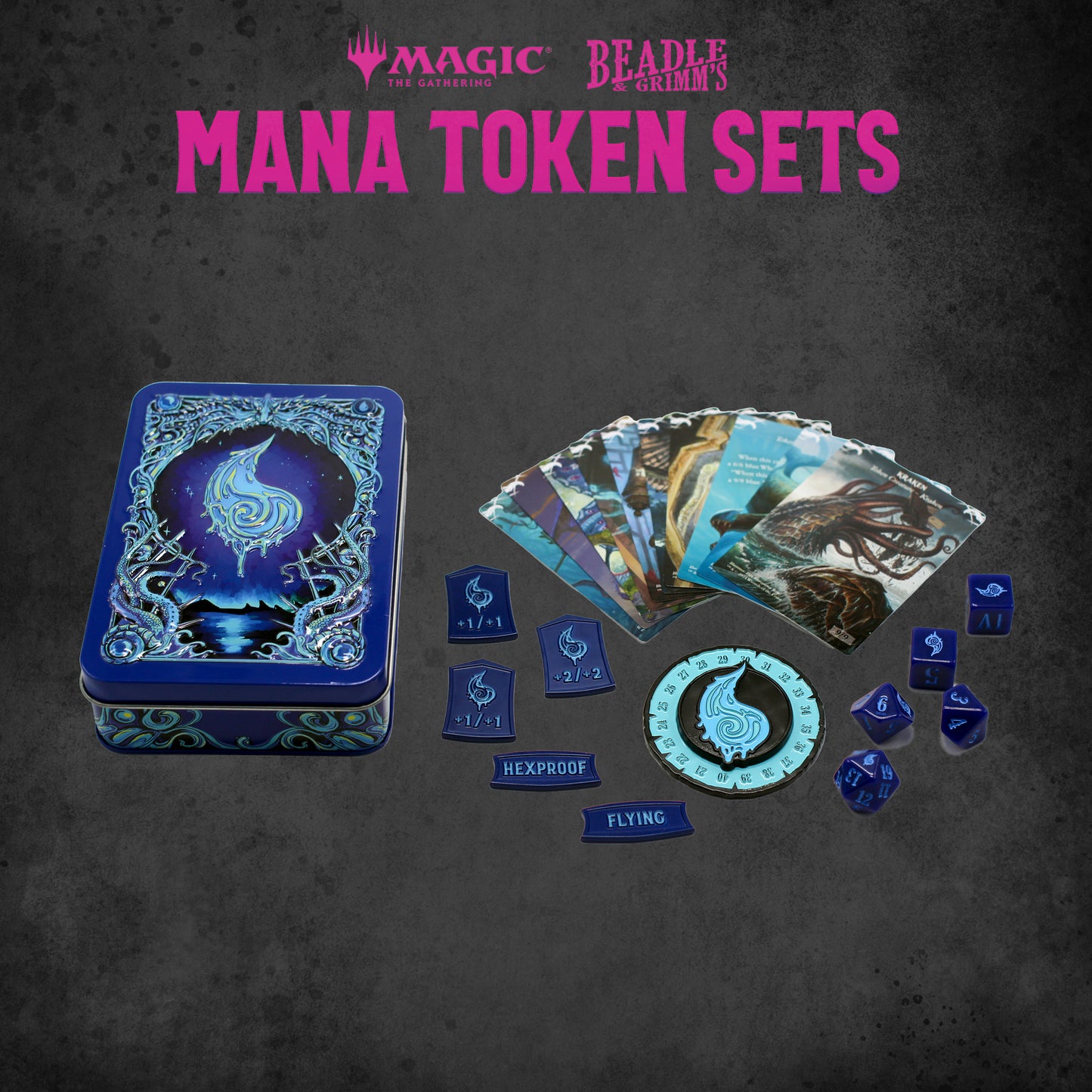 Beadle & Grimm's - MTG Mana Token Set - Blue