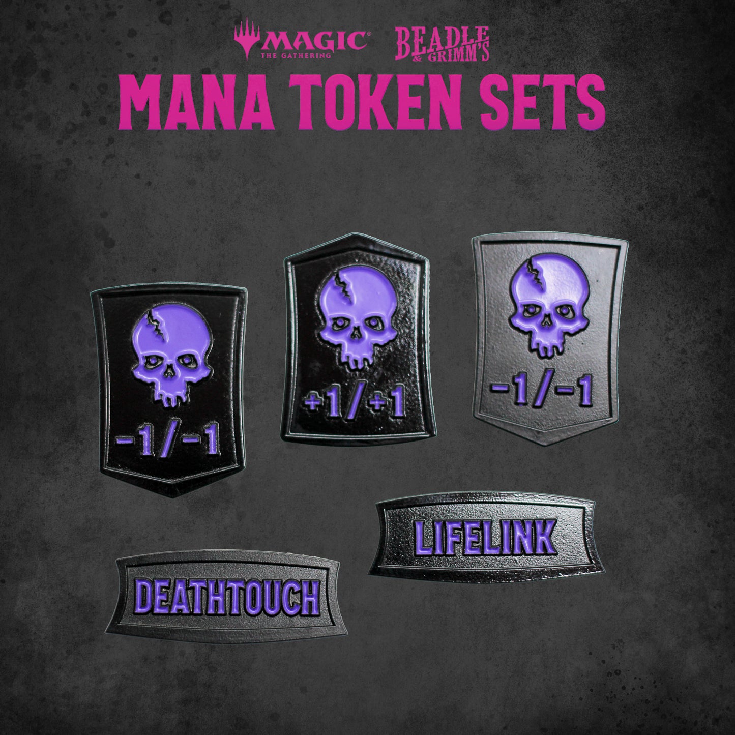 Beadle & Grimm's - MTG Mana Token Set - Black