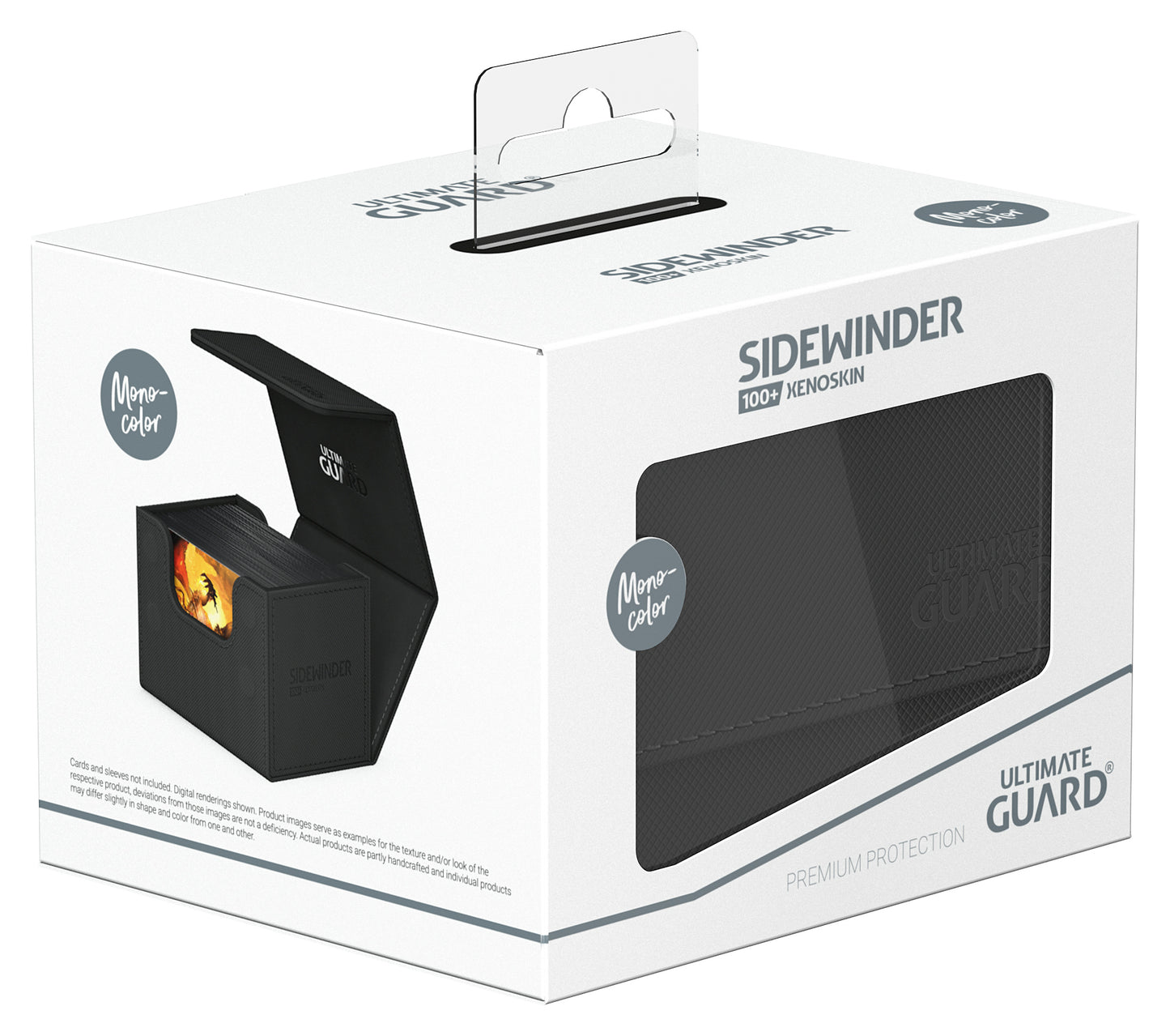 Ultimate Guard - Sidewinder 100+ - Monocolor Black