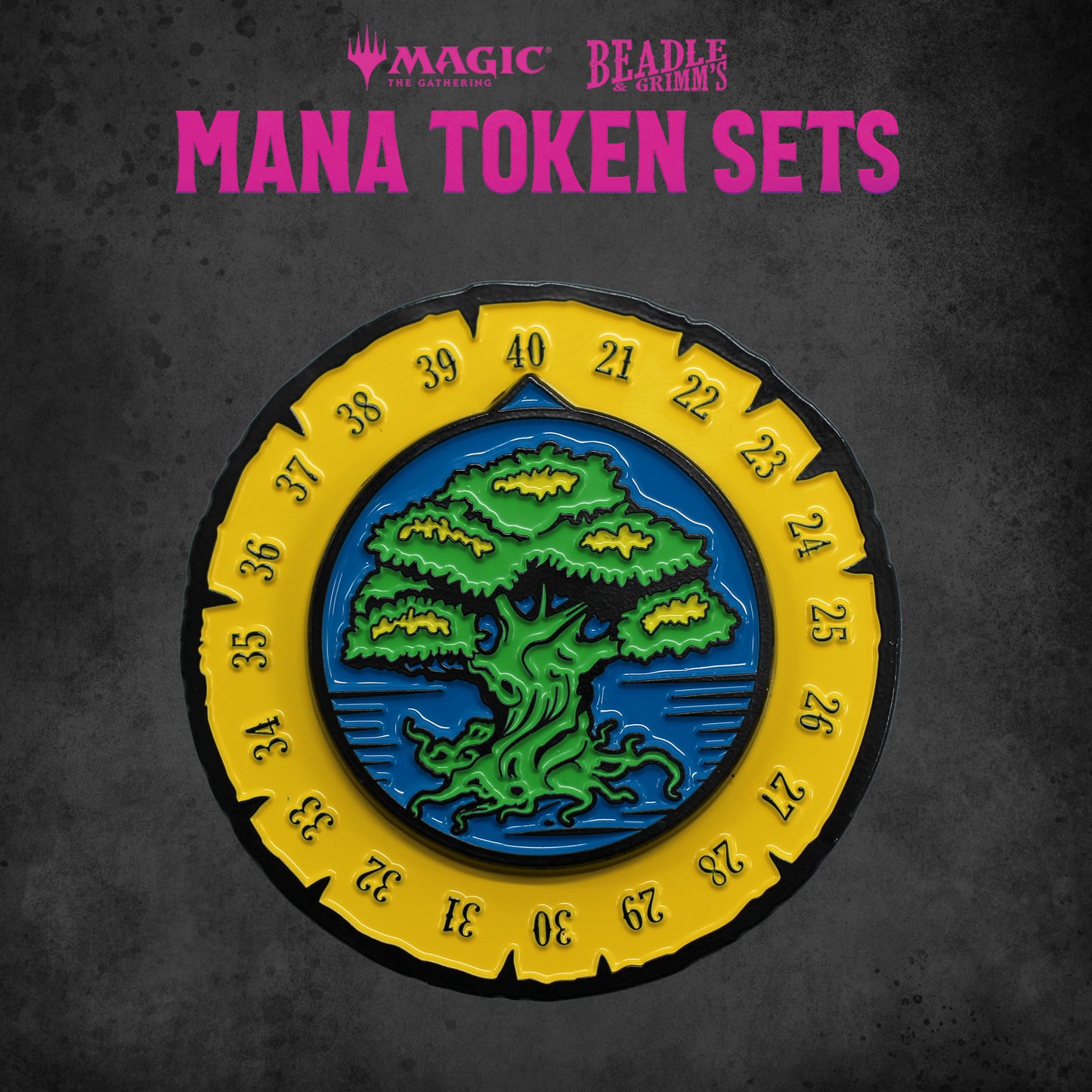 Beadle & Grimm's - MTG Mana Token Set - Green