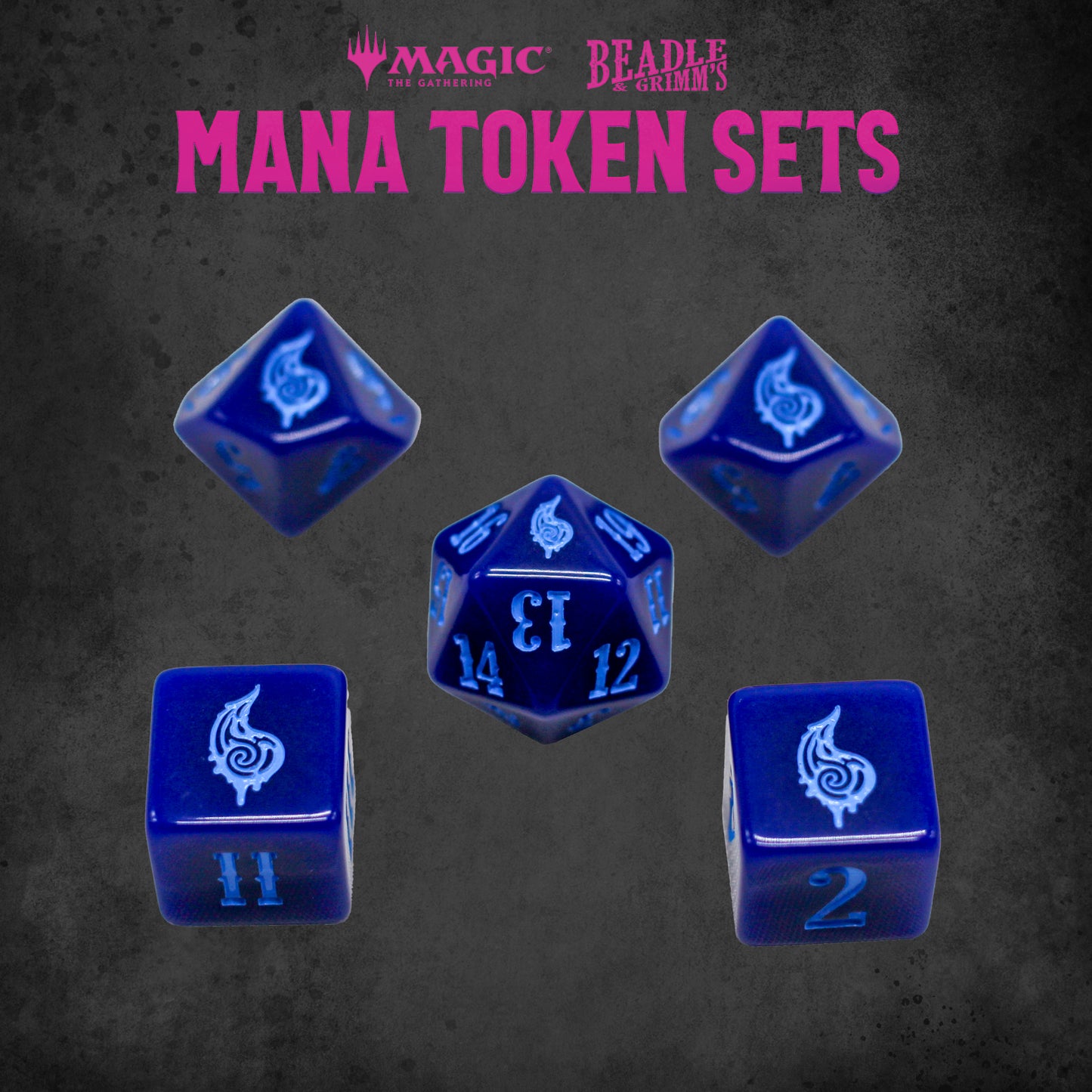 Beadle & Grimm's - MTG Mana Token Set - Blue