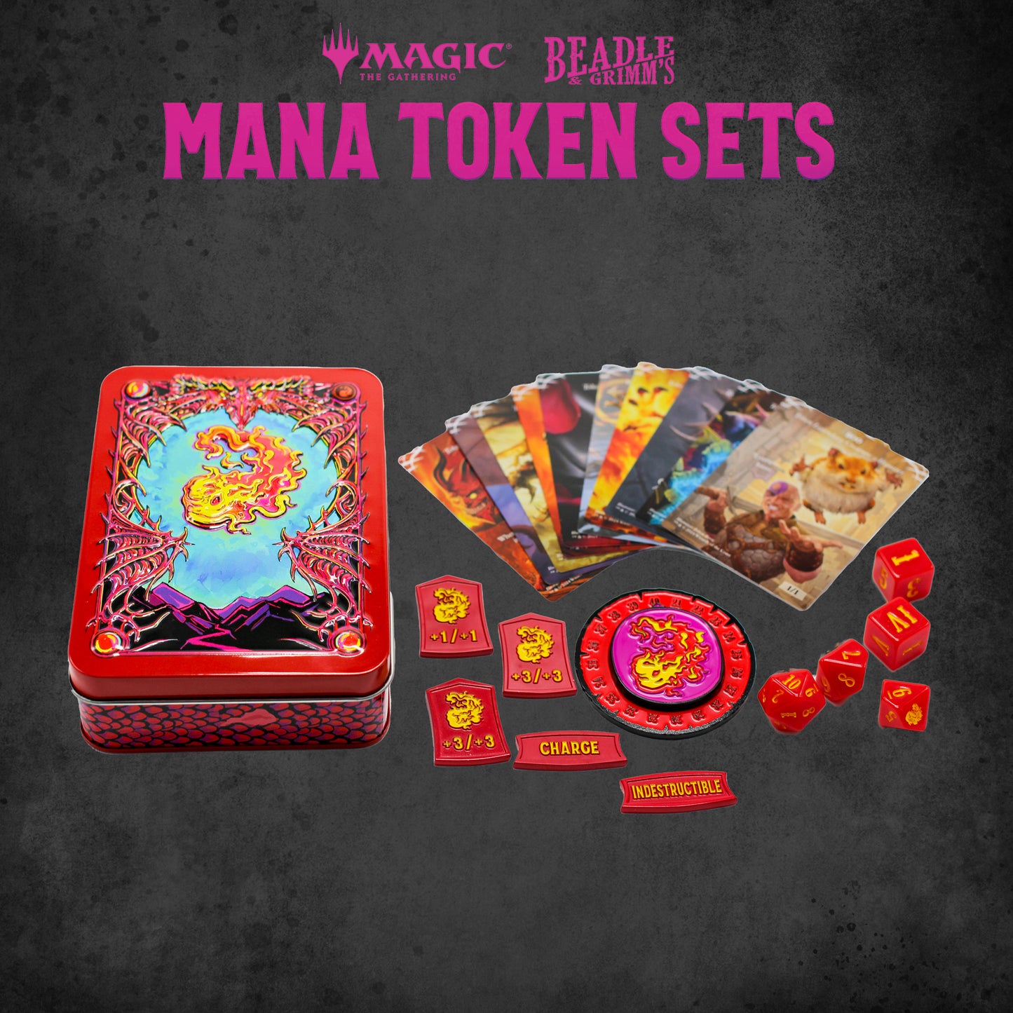 Beadle & Grimm's - MTG Mana Token Set - Red