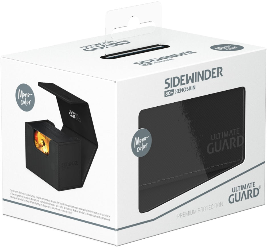 Ultimate Guard - Sidewinder 80+ - Monocolor Black