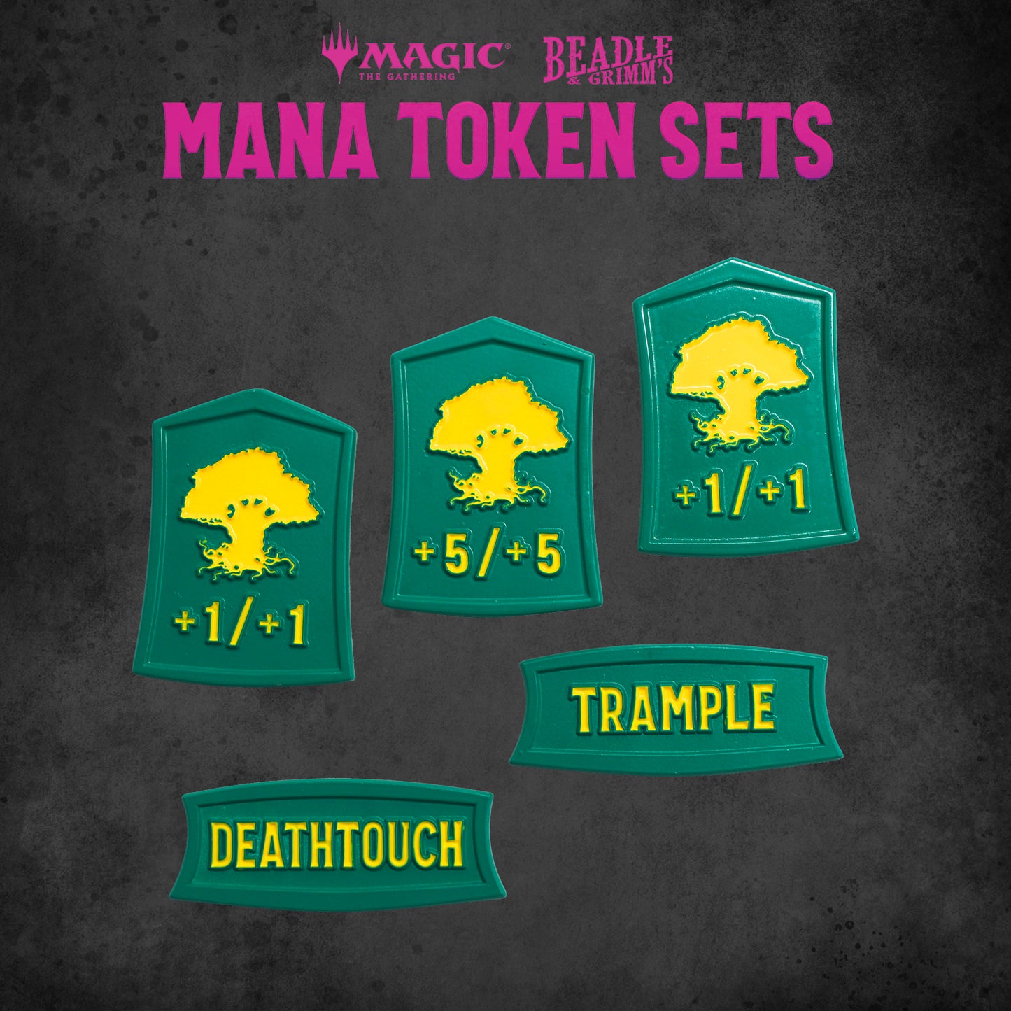 Beadle & Grimm's - MTG Mana Token Set - Green