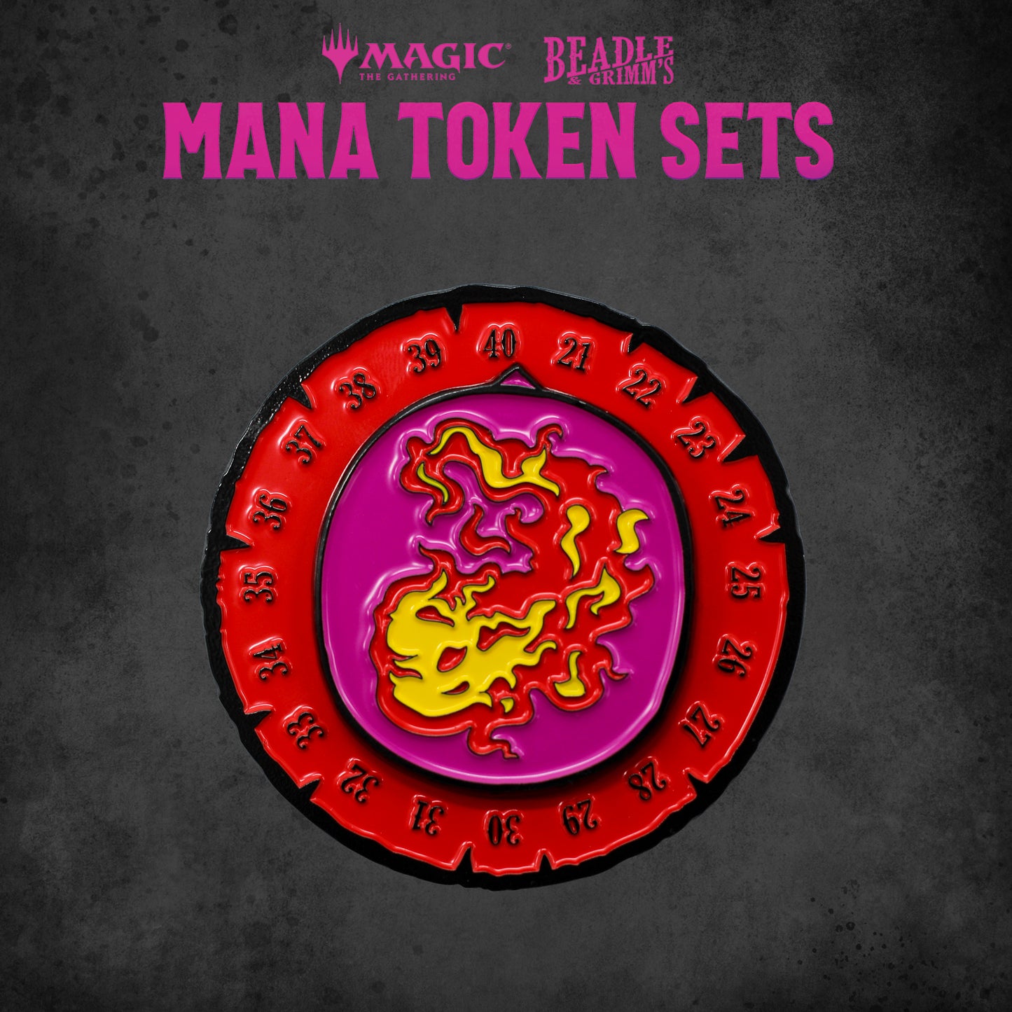 Beadle & Grimm's - MTG Mana Token Set - Red