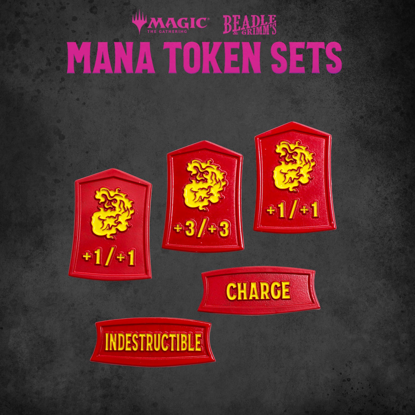 Beadle & Grimm's - MTG Mana Token Set - Red