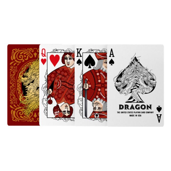 Bicycle Playing Cards - Red Dragon