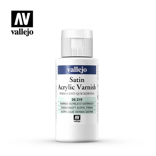 Vallejo - Auxiliary Permanent Satin Varnish 60ml