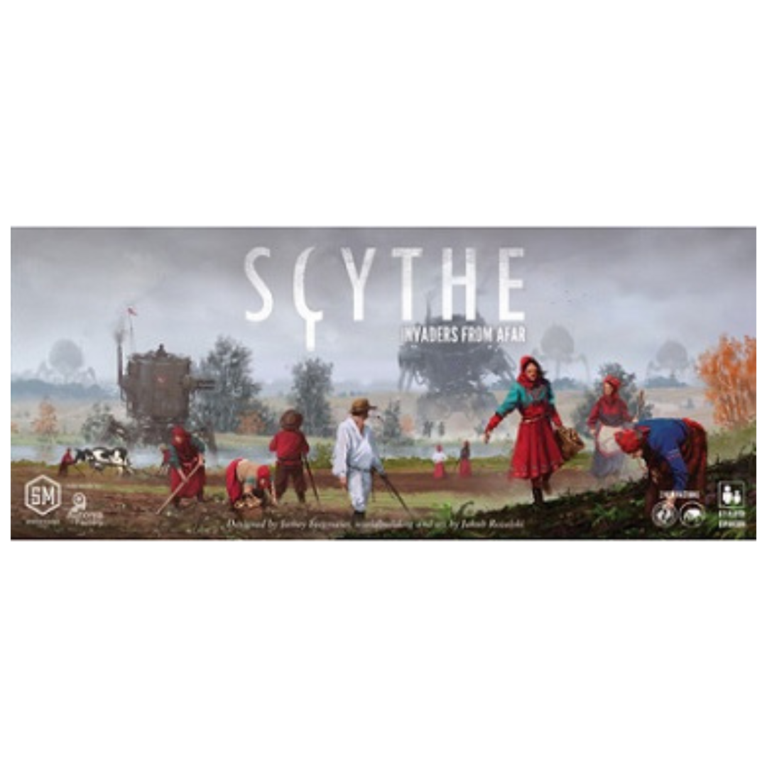 Expand your Scythe experience with Invaders from Afar. Two new factions, up to seven players, and fresh strategies await!