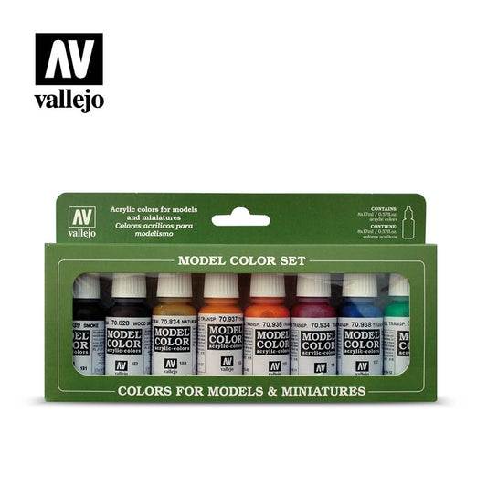 Vallejo - Model Color - Transparent Colors - Set of 8