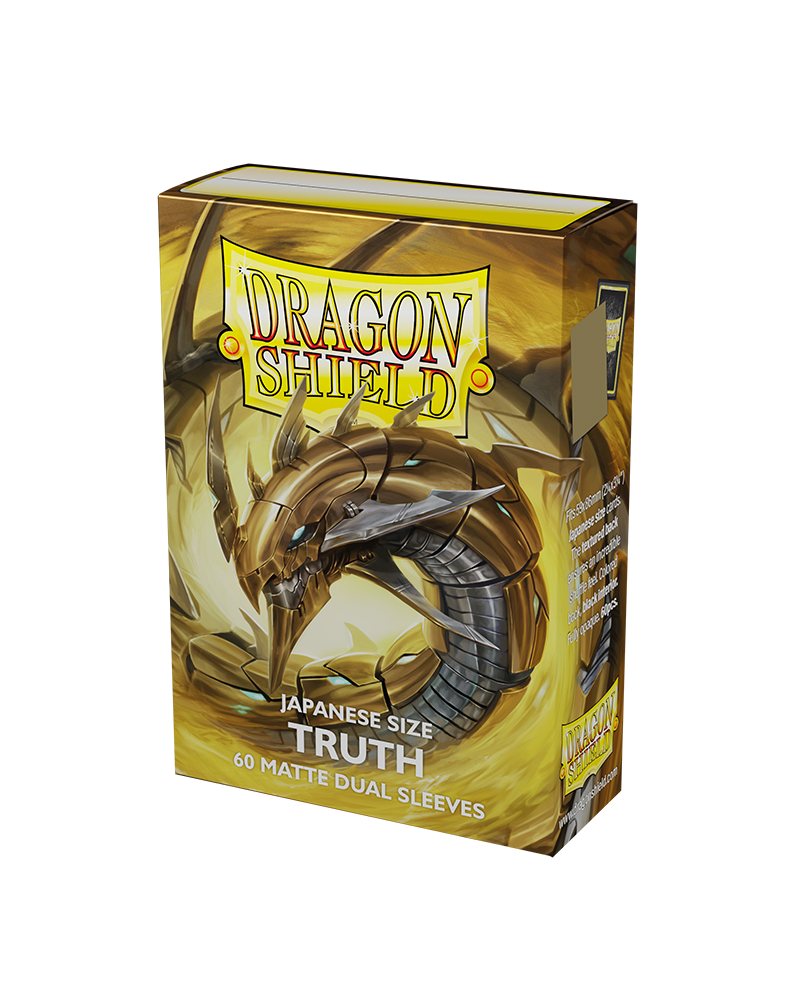 Dragon Shield - Sleeves - Matte Dual Truth Japanese (Gold) (60)