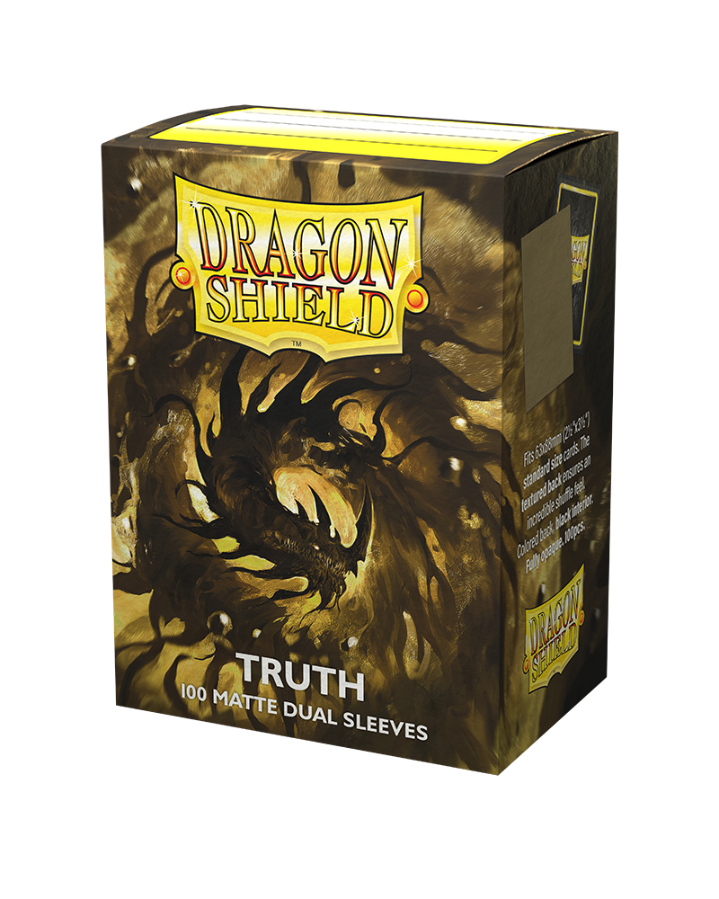 Dragon Shield - Sleeves - Matte Dual Truth (Gold) (100)