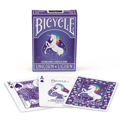 Bicycle Playing Cards - Unicorn