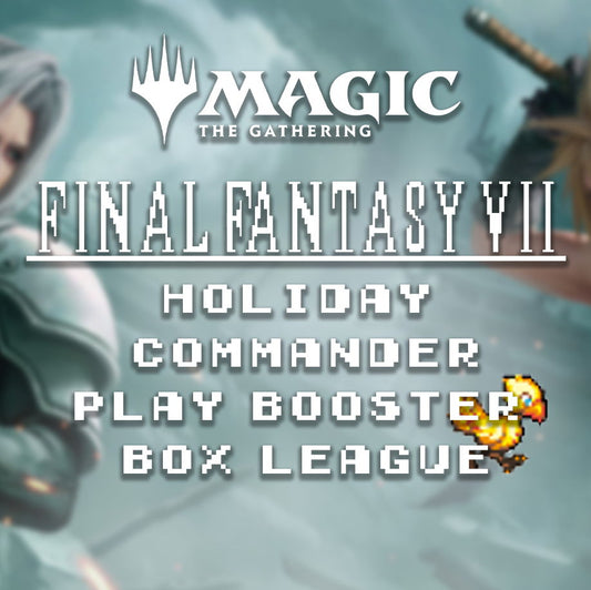 MTG Final Fantasy Holiday Commander Play Booster Box League - 5 Dec 2025