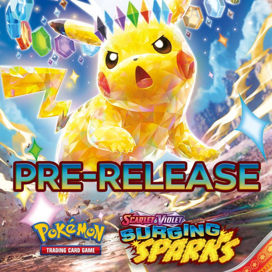 Top Shelf Events: Pokemon Surging Sparks Pre-Release