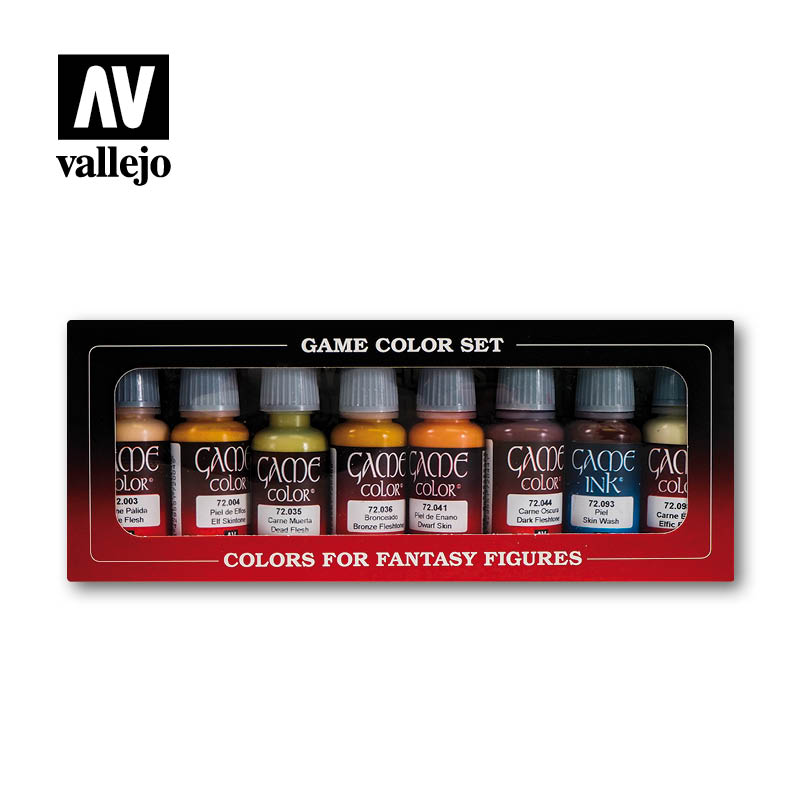 Vallejo - Game Color - Skin Tones - Set of 8