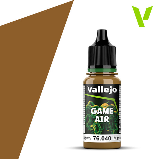 Vallejo - Game Air Leather Brown 18ml