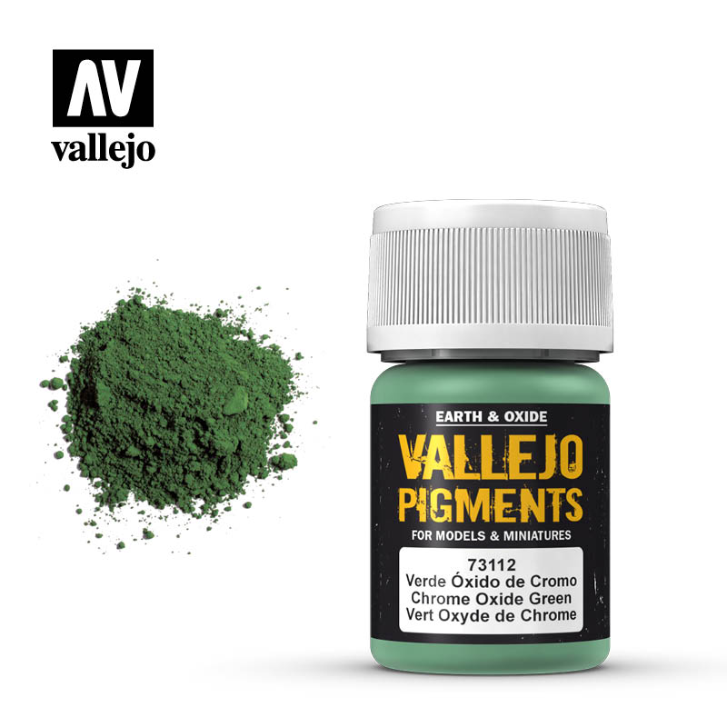 Vallejo - Pigment Chrome Oxide Green 35ml