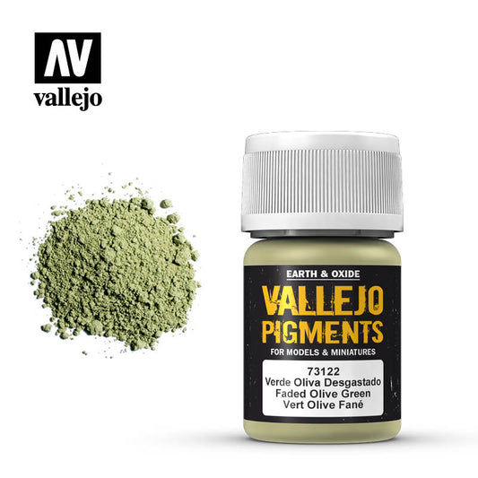 Vallejo - Pigment Faded Olive Green 35ml