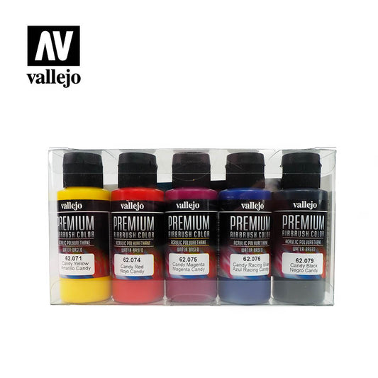 Vallejo - Premium - Candy Color - Set of 5