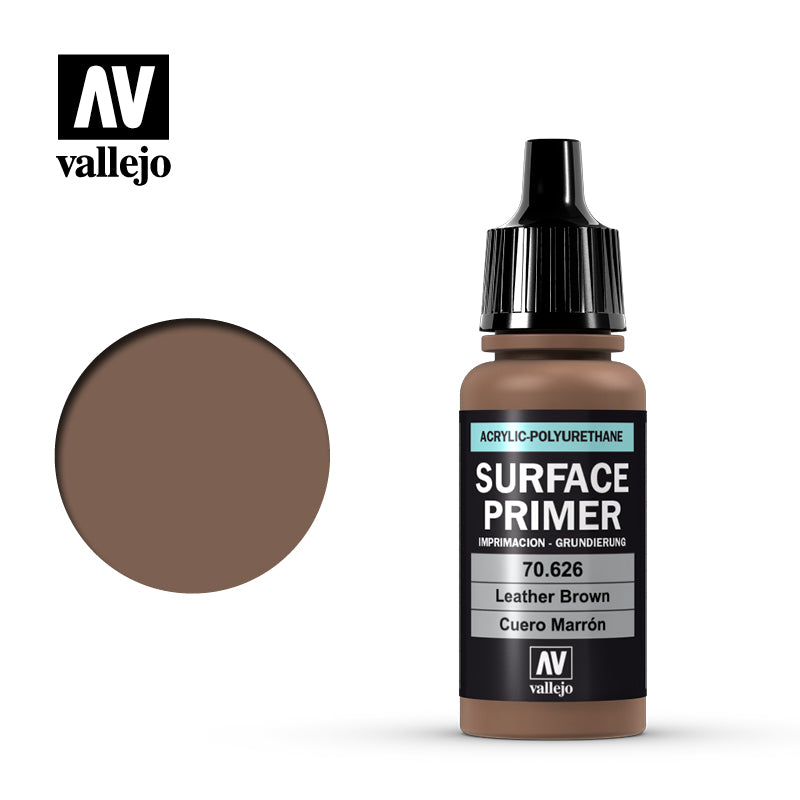 Vallejo - Game Air Primer Leather Brown 17ml