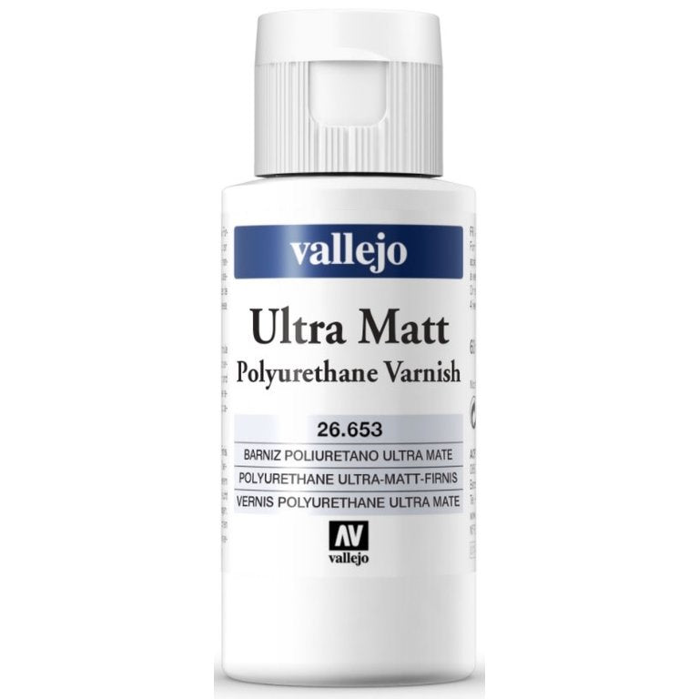 Vallejo - Ultra Matt Polyurethane Varnish 60ml