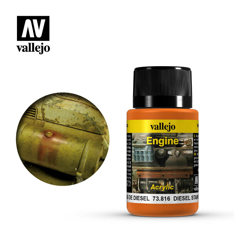 Vallejo: Weathering Engine Diesel Stains 40ml