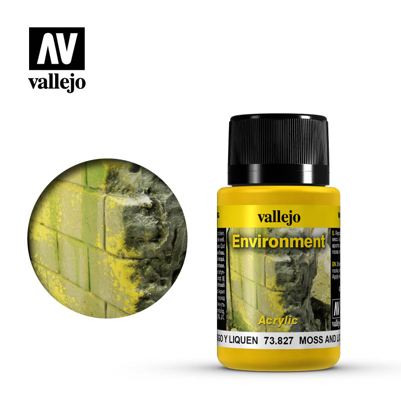 Vallejo: Weathering Moss And Lichen Effect 40ml