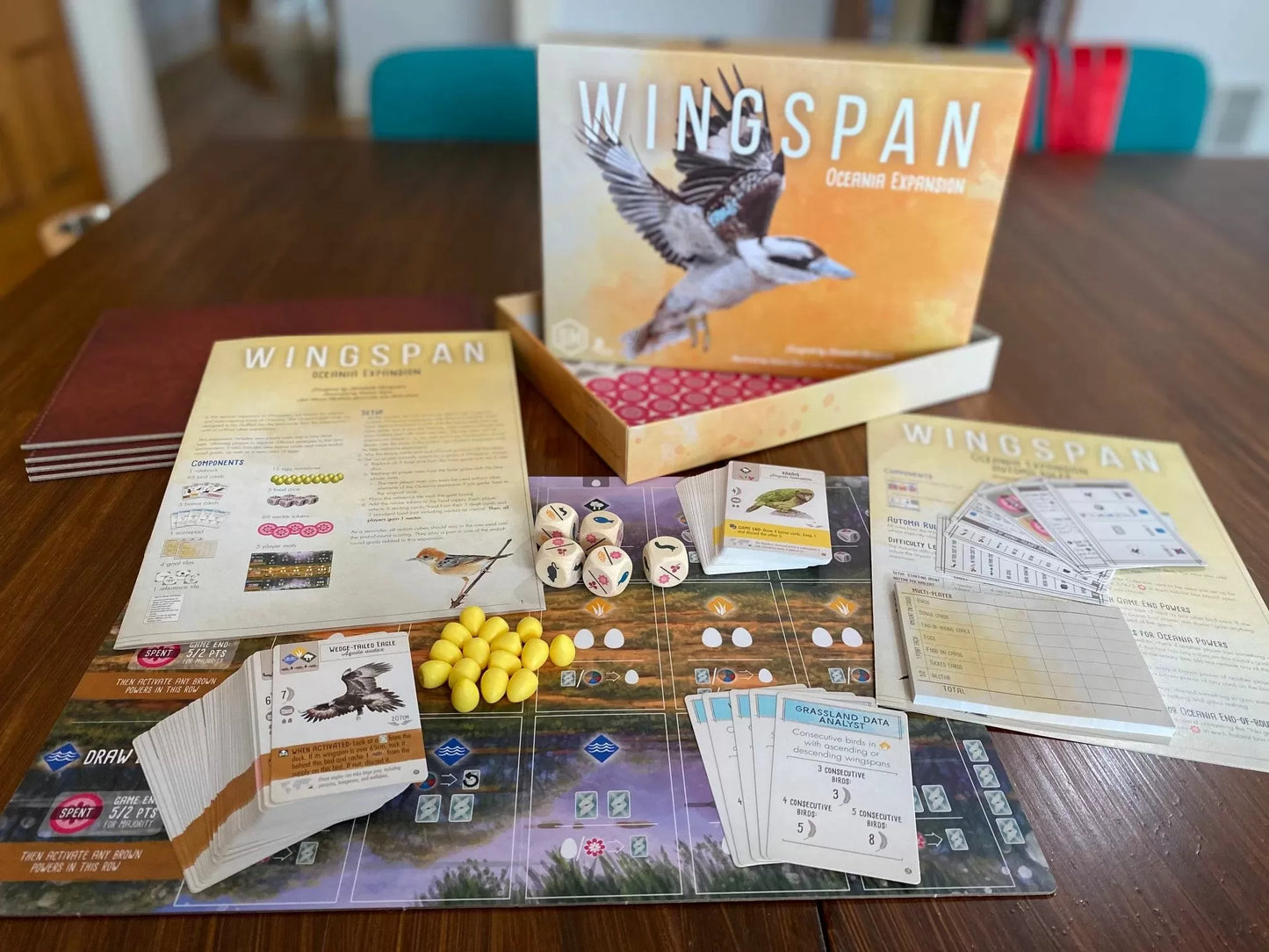 Wingspan - Oceania Expansion