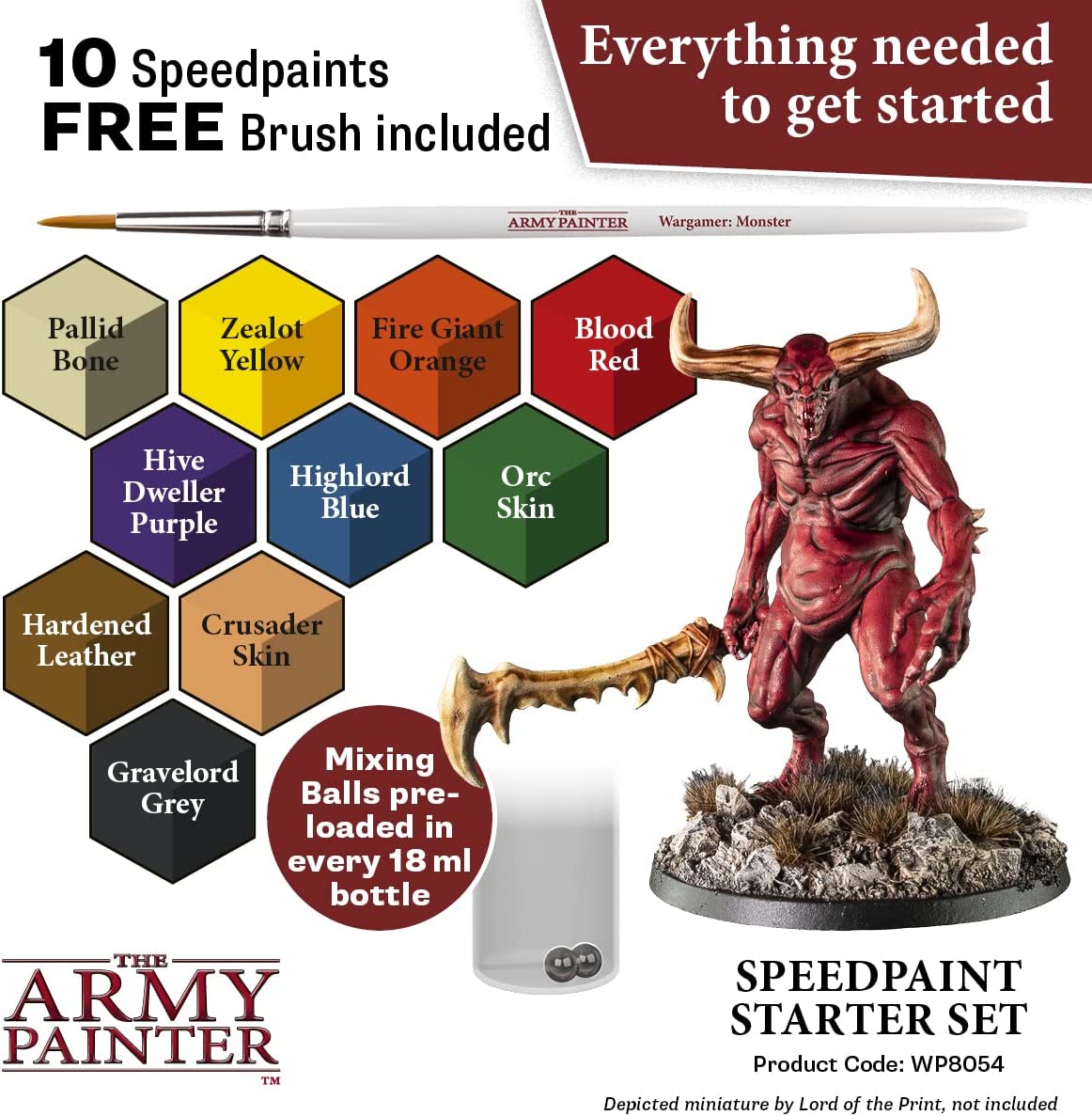 Army Painter - Paint Set - Speedpaint Starter Set 1.0