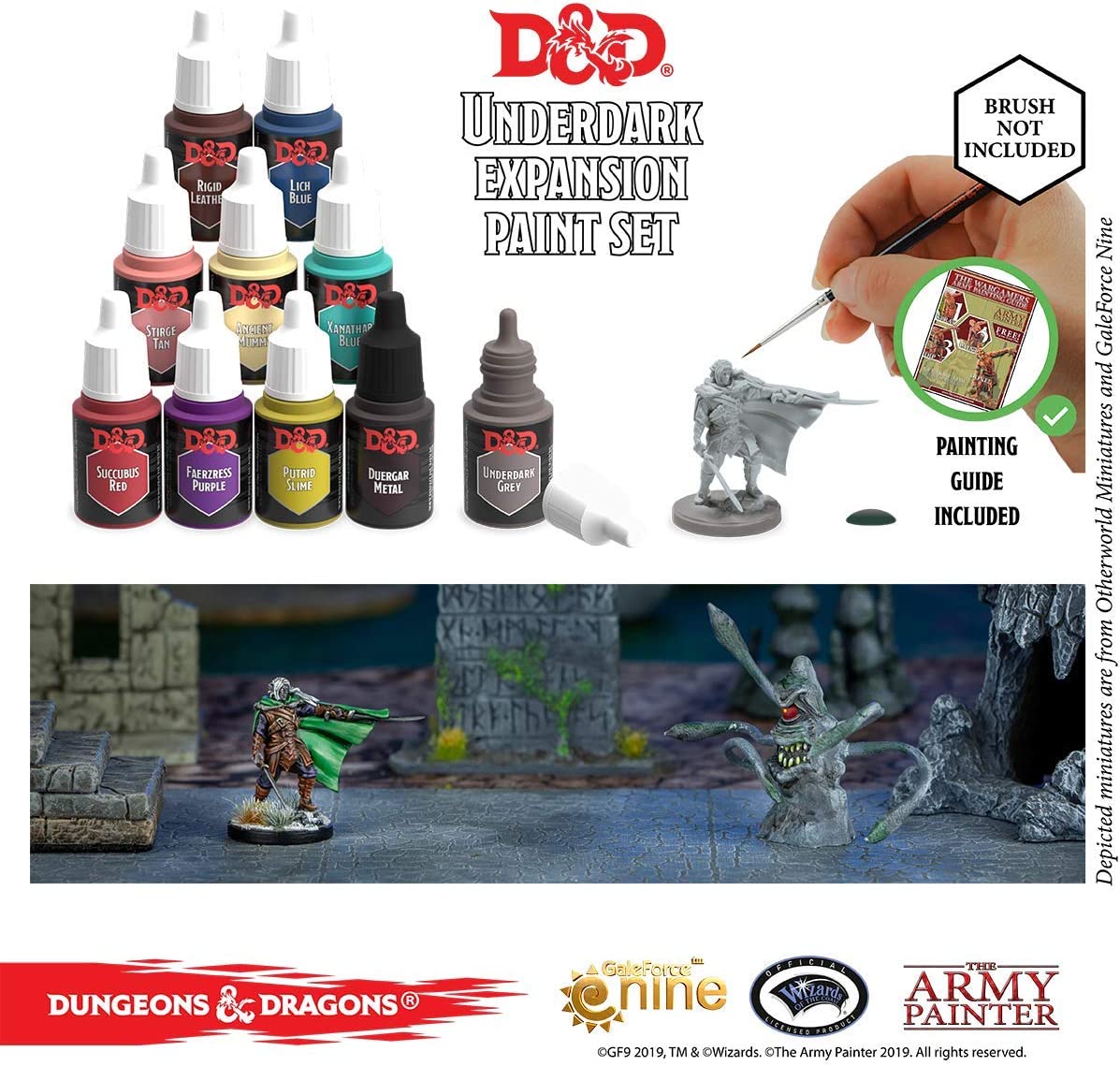 Army Painter - Paint Set - Nolzur’s Marvelous Pigments - Underdark Paint Set