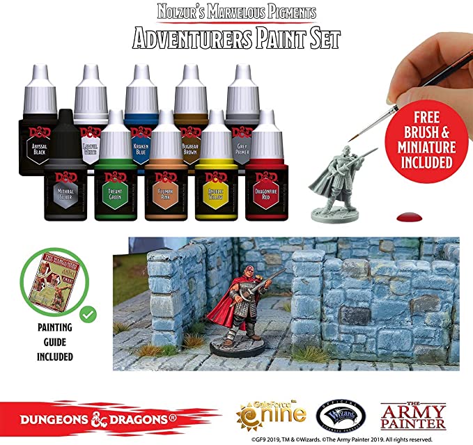 Army Painter - Paint Set - Nolzur’s Marvelous Pigments - The Adventurers Paint Set