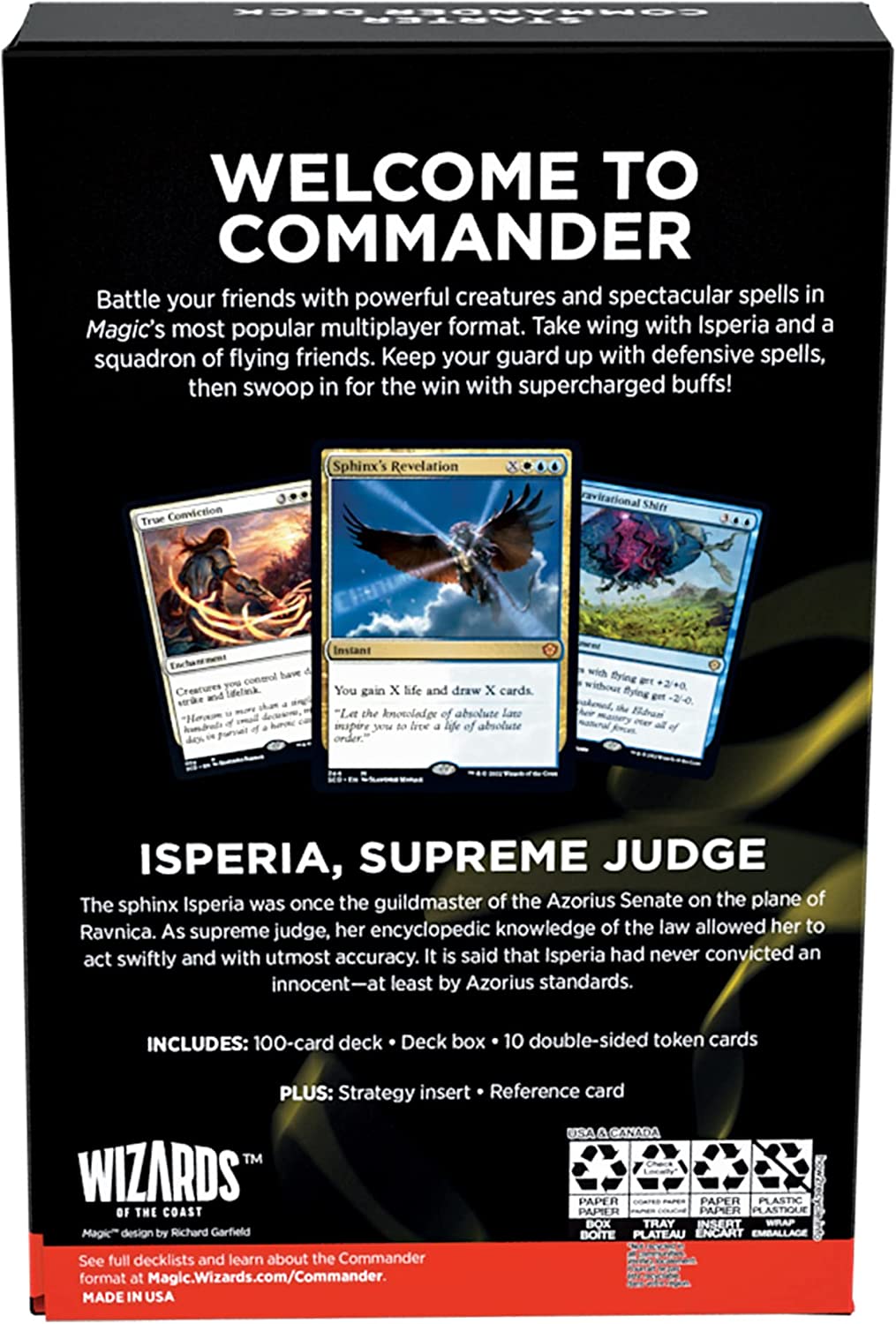 Magic: The Gathering Starter Commander Deck - First Flight