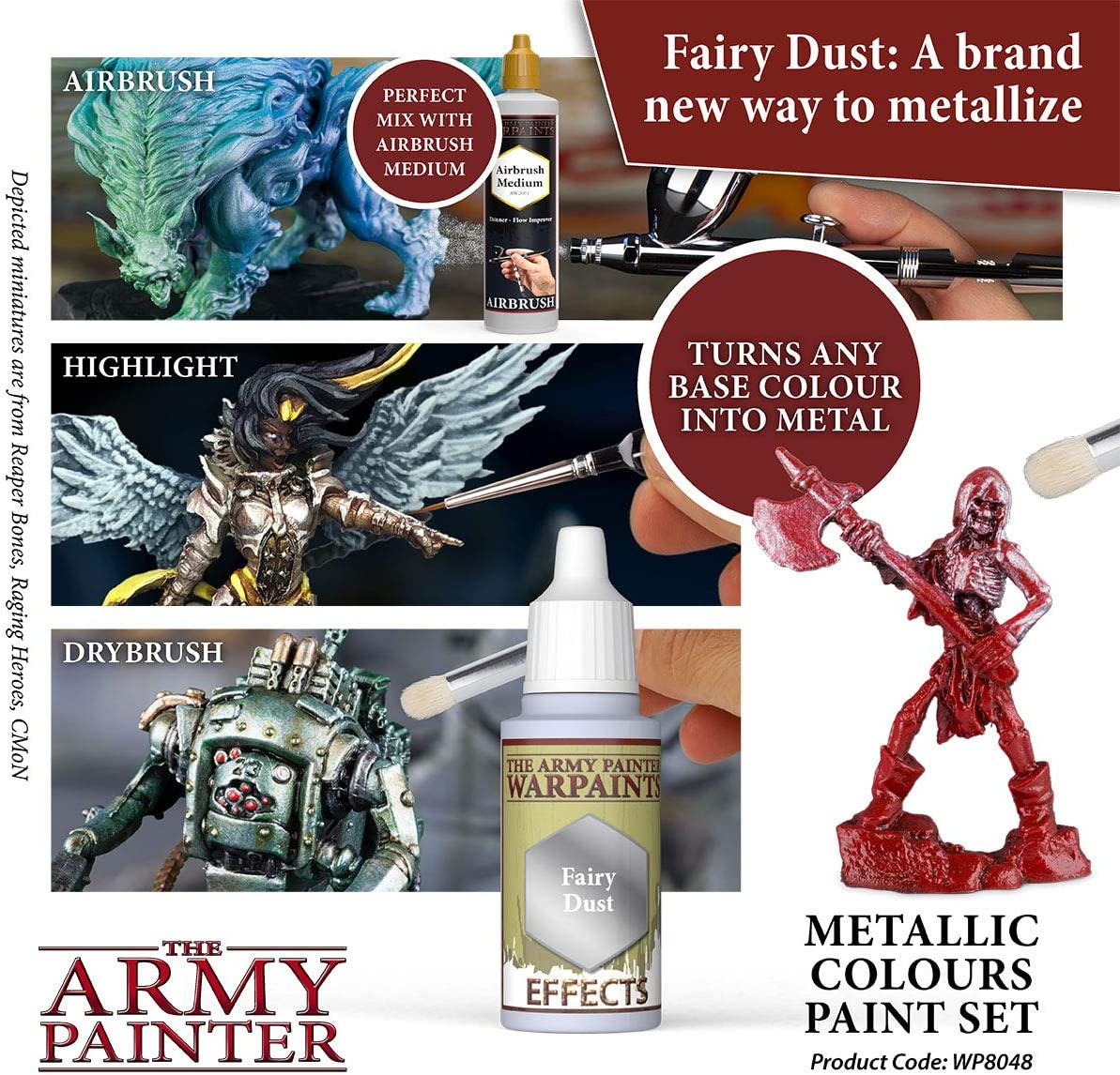 Army Painter - Paint Set - Metallic Colours Paint Set