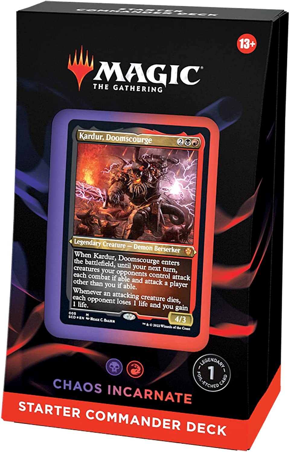 Magic: The Gathering Starter Commander Deck - Chaos Incarnate