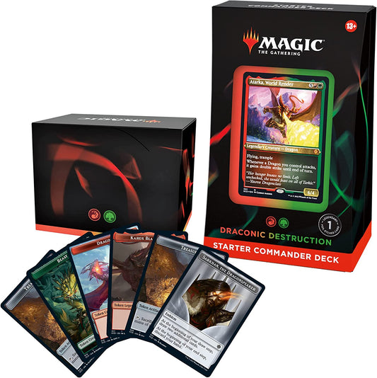 Magic: the Gathering Starter Commander Deck - Draconic Destruction