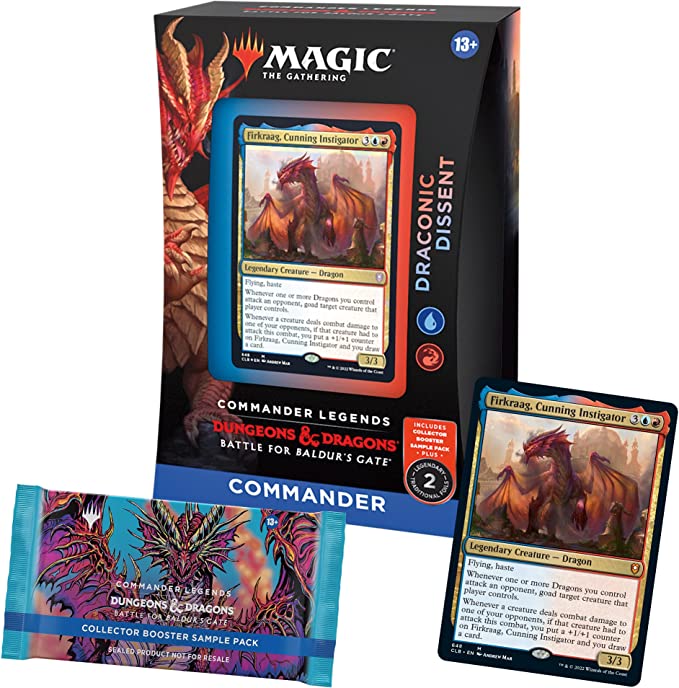 Magic: The Gathering Commander Legends: Battle for Baldur’s Gate Commander Deck – Draconic Dissent