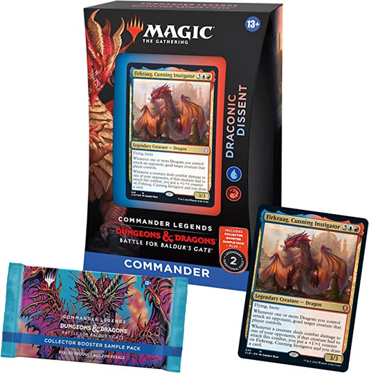 Magic: The Gathering Commander Legends: Battle for Baldur’s Gate Commander Deck – Draconic Dissent