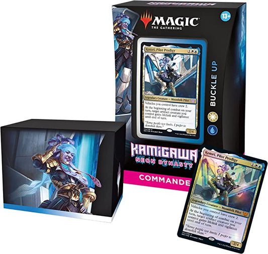 Magic: The Gathering  Kamigawa Neon Dynasty Commander Deck - Buckle Up