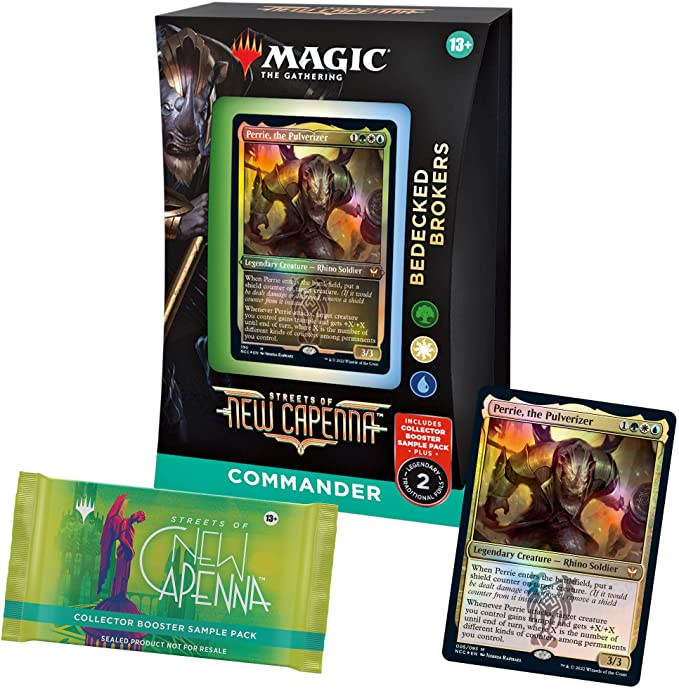 Magic: The Gathering Streets of New Capenna Commander Deck Ã¢â‚¬â€œ Bedecked Brokers