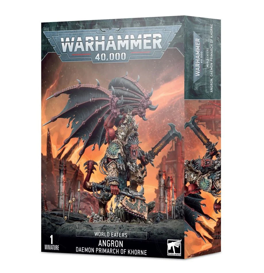 Warhammer 40k - World Eaters - Angron Daemon  Primarch of Khorne Image