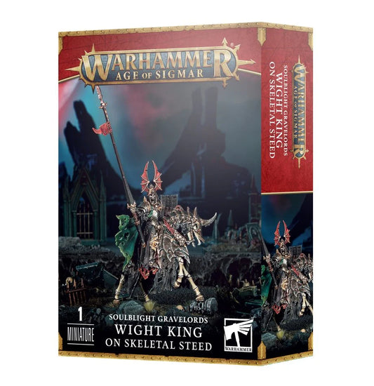 Warhammer Age of Sigmar - Soulblight Gravelords - Wight King on Steed