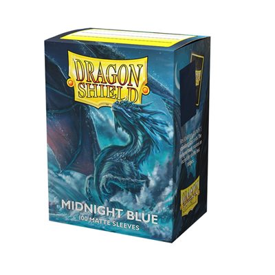 Dragon Shield - Sleeves - Matte Midnight Blue