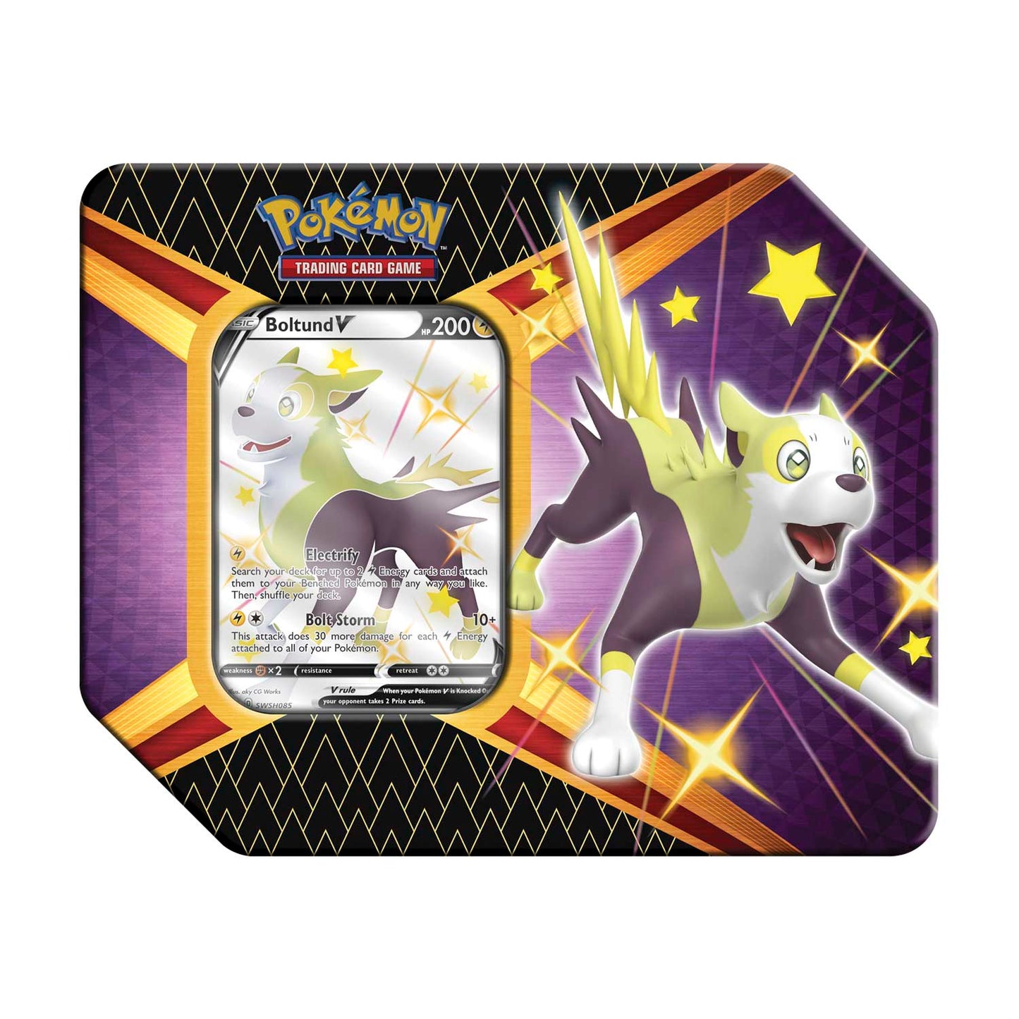 POKEMON - SHINING FATES TIN - BOLTUND V