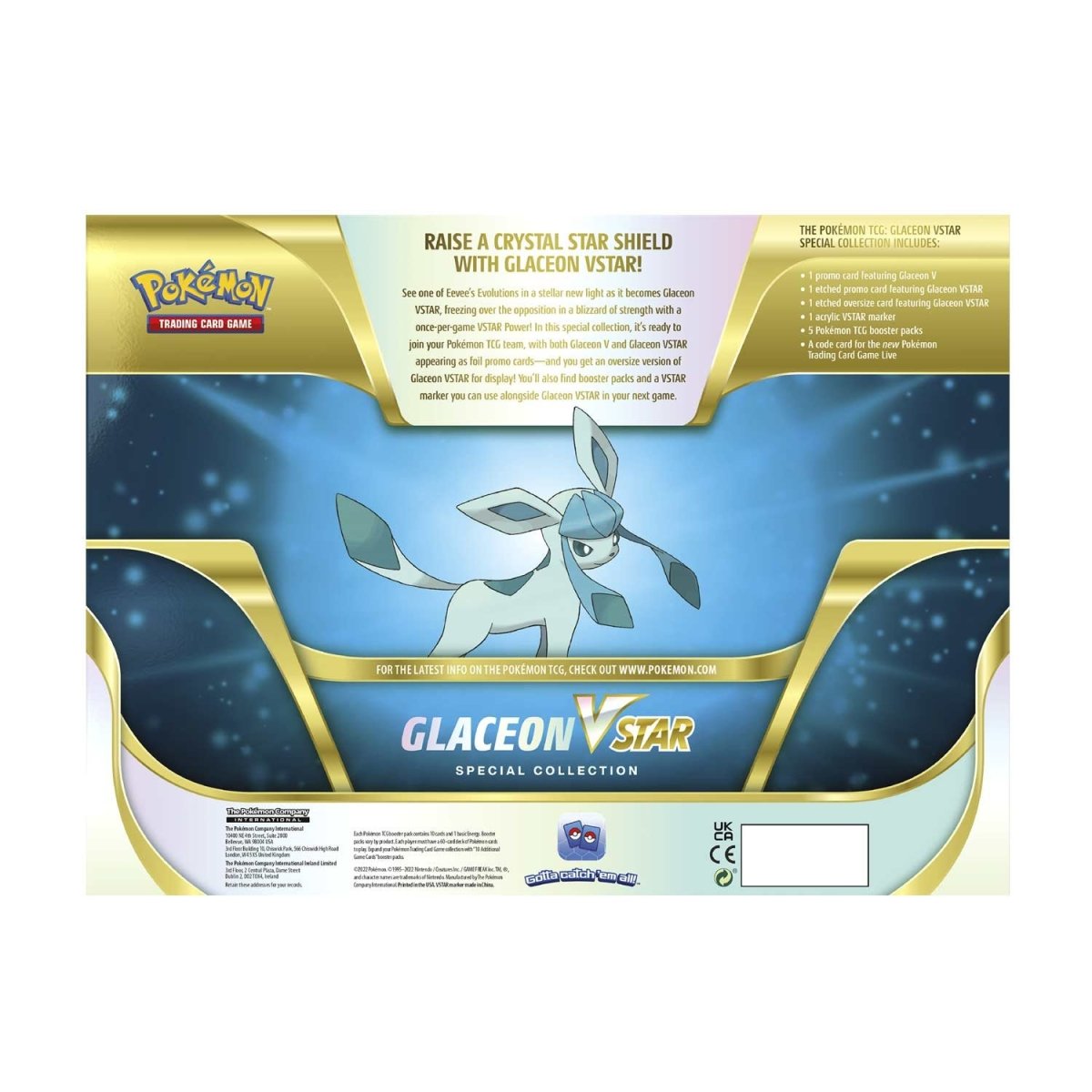 POKEMON - BOX SET - V-STAR SPECIAL COLLECTION (GLACEON)