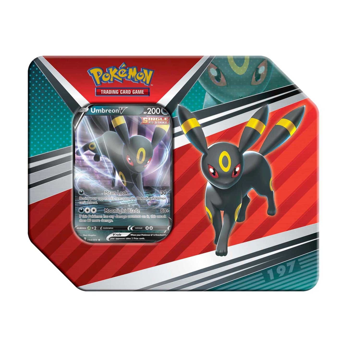 POKEMON - V HEROES TIN - UMBREON V