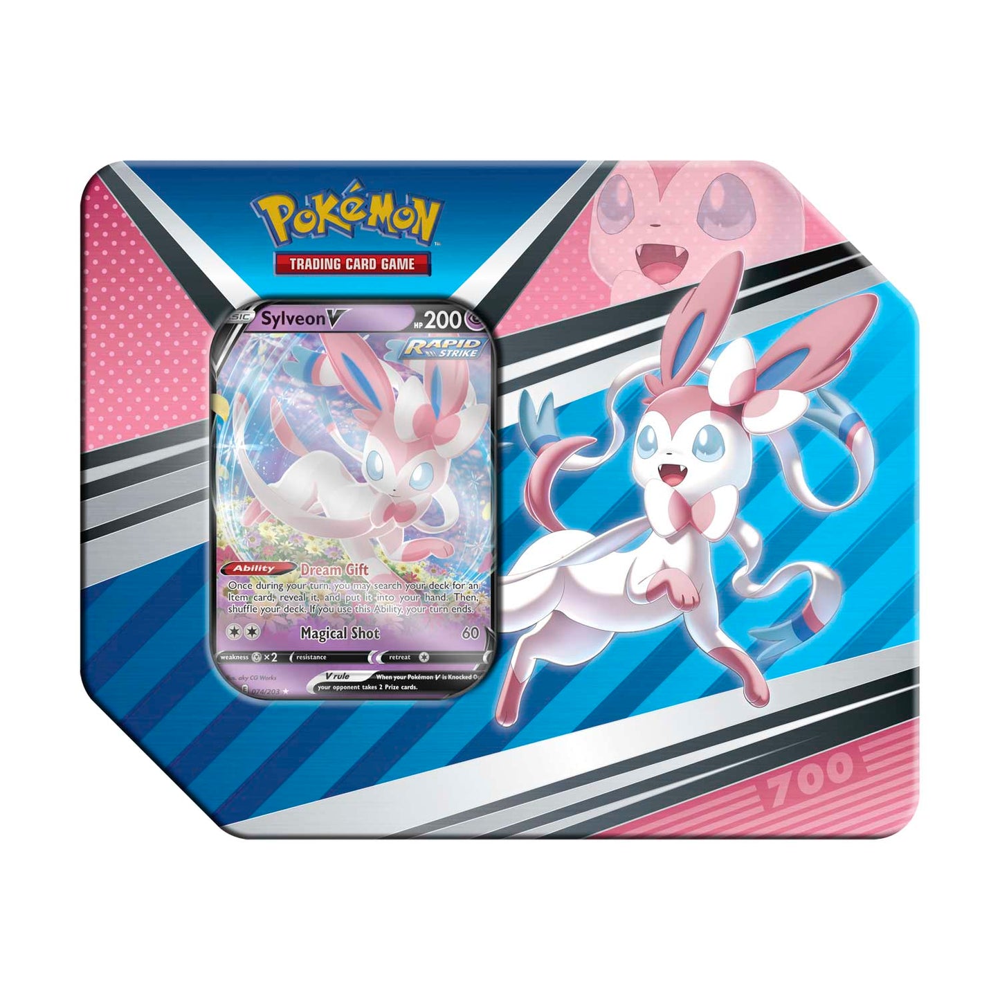 POKEMON - V HEROES TIN - SYLVEON V